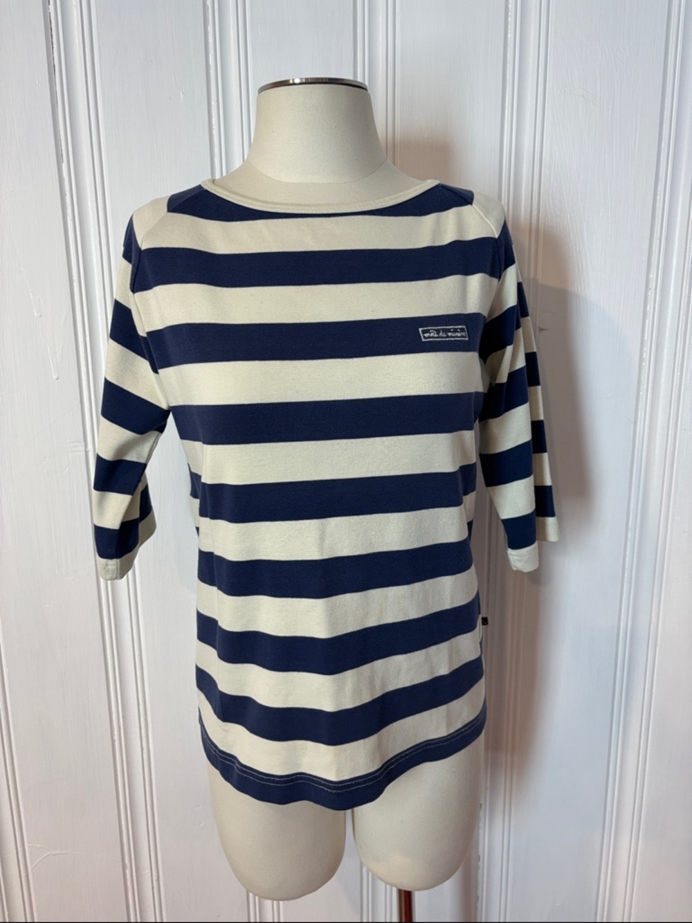 MAT DE MISAINE French Sailor Stripe Top | Made in France | Size 44